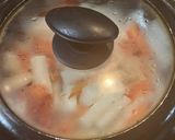 長芋と金時人参の煮物☆食育作り方3写真