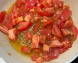 イタリアンパセリとトマトのパスタ作り方8写真