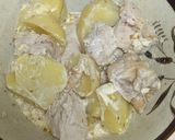 簡単★鶏肉とじゃがいものゴママヨソース作り方4写真