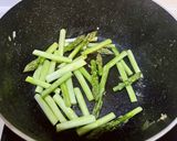 アスパラ炒め肉作り方4写真
