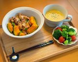 豚肉とかぼちゃの甘辛オイスター炒め作り方5写真