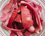 レンチンで！かぶの皮の塩昆布和え作り方1写真