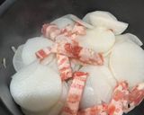 簡単!時短!濃く旨!豚肉と大根の甘煮炒め作り方1写真