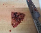 夏バテ カリカリ梅のモロヘイヤオクラ和え作り方2写真