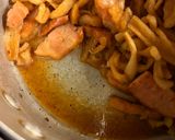 【切り干し大根とベーコンの炒め煮】作り方4写真