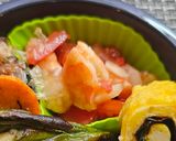 エビとトマトのスイートチリソース和え作り方3写真