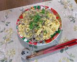 割れた卵消費にも！日本蕎麦の卵とじ作り方1写真