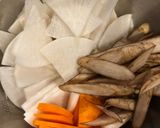 ほっこり美味しいいわし缶詰のつみれ汁作り方2写真