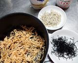 切干大根の梅マヨ和え作り方1写真