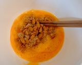 ふわとろ納豆玉子の、にゅうめん作り方3写真