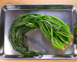 ゆで茄子とほうれん草の🍆ごま味噌和え♪作り方1写真