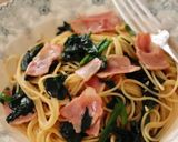 ☆きゃべつとブロッコリーのにんにく醤油パスタ☆作り方13写真