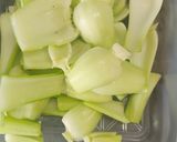 ふわふわ卵と青梗菜の中華マヨ炒め作り方1写真