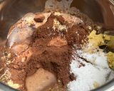体に優しいひよこ豆ココアケーキ作り方3写真
