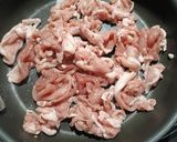 豚肉の炒め物作り方1写真