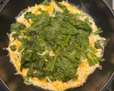 春菊のカリカリチーズ焼き作り方1写真