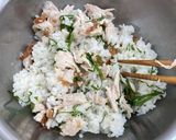 サラダチキンのおにぎり作り方4写真