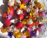 Belle mousse aux fraises et aux fleurs作り方2写真