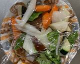 レンジ洋風トマト味噌味回鍋肉風甘酢酢豚作り方13写真