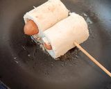 揚げ焼き!食パンでウインナーチーズドッグ作り方4写真