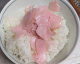 レンチンワンパン！カルボナーラリゾット作り方1写真