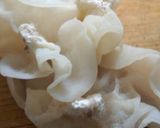 生白きくらげの辛子酢味噌添え作り方2写真