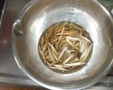 煮込みうどん♪簡単三つ葉ゴボウ豚肉作り方2写真