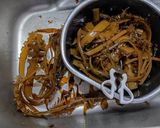 大量*旬*春*新ワカメ茎わかめの下処理作り方2写真