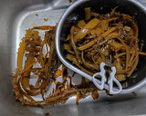 大量*旬*春*新ワカメ茎わかめの下処理作り方2写真