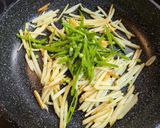 新じゃがいもとさやえんどうのソテー作り方8写真
