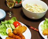 トマトと大葉のサラダ♪作り方4写真