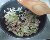 春キャベツ🥬と挽き肉味噌炒め作り方4写真