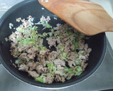 春キャベツ🥬と挽き肉味噌炒め作り方4写真