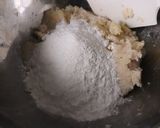 もちもち★レンジで米粉じゃがいも蓮根もち～餡入り作り方2写真