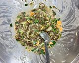もずくとチーズの沖縄風チジミ作り方3写真