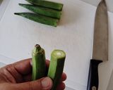オクラとミニトマトのレモンピクルス作り方1写真