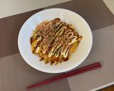 油不使用♪レンジで作る！納豆お好み焼き作り方7写真