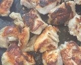 鶏胸肉とニラのオイスターソース炒め😋作り方5写真