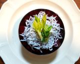 簡単ランチ　シラスビーツプレート作り方3写真