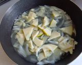 たけのこの味噌クリームスープパスタ作り方4写真
