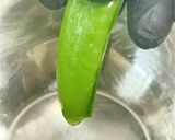 スナップえんどう🌱筋とり✨ゆで方🎶開き方作り方6写真