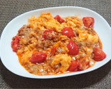 トマトと卵のひき肉炒め作り方7写真