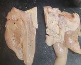 鶏むね肉ソテー 松山みかんソース作り方1写真
