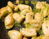 鶏肉のジェノベーゼパウダー炒め作り方2写真