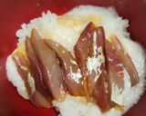 ワカナの山かけ丼作り方4写真