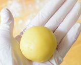 型押しで楽しむサクほろ月餅｜ミルク餡作り方8写真
