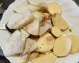 正月デザート☆洋梨栗きんとん☆おもてなし作り方1写真