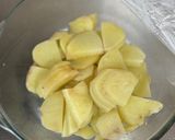 新じゃがときのこの味噌マヨ炒め作り方1写真