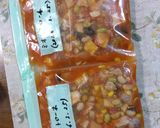 ミネストローネにポーチドエッグon！作り方59写真