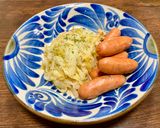 ウィンナーとキャベツのザワークラウト風作り方6写真